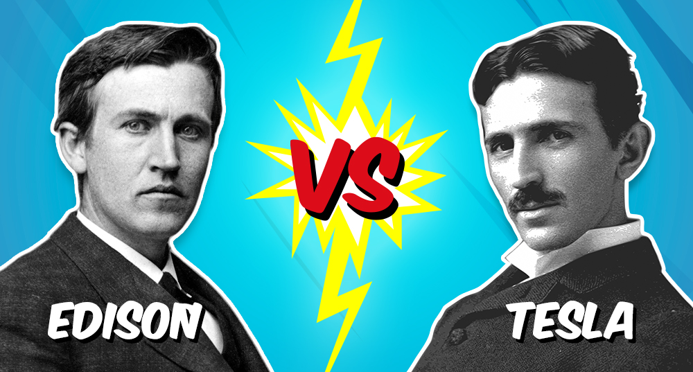 Rivalry between Edison and Tesla